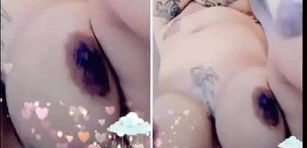  huge massive pov webcam boobs compilation